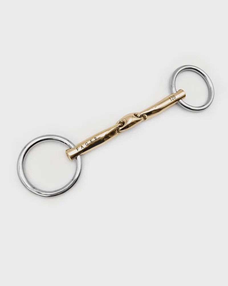 Fager Celice Sweet Gold Loose ring bit 12mm