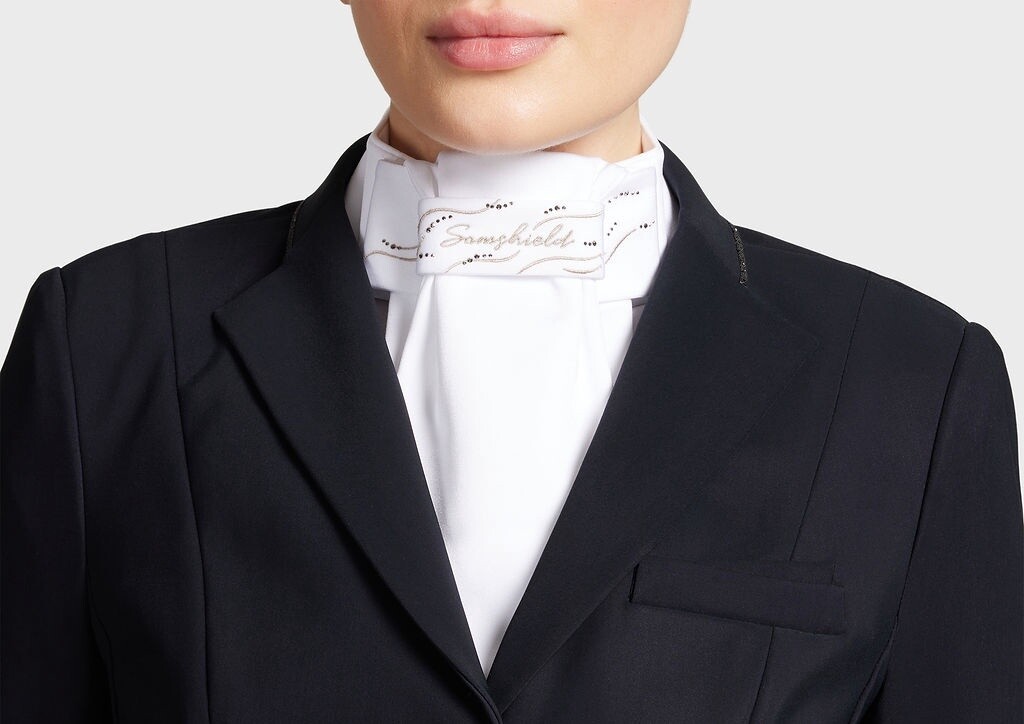 Samshield Plastron Waves, Color: Champagne, Size: M-L