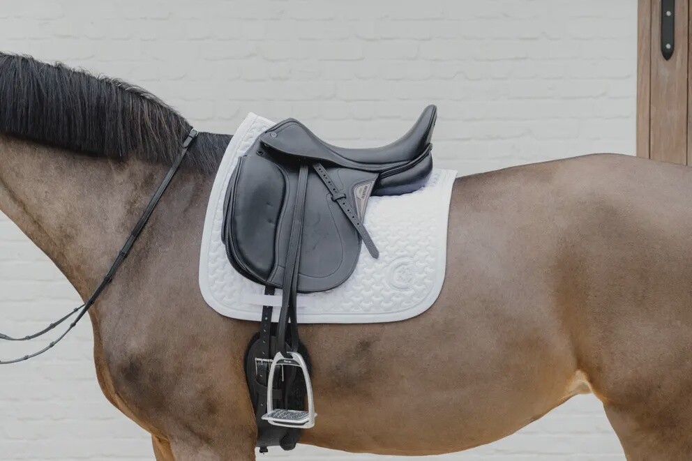 Kentucky Saddle Pad Plaited 3D Logo