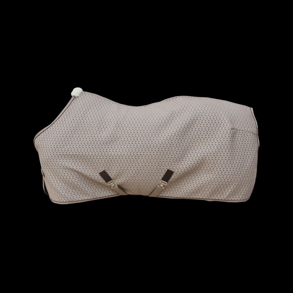 Kentucky 4D Spacer Sweat Blanket, Color: Beige, Size: 155/205/6.9