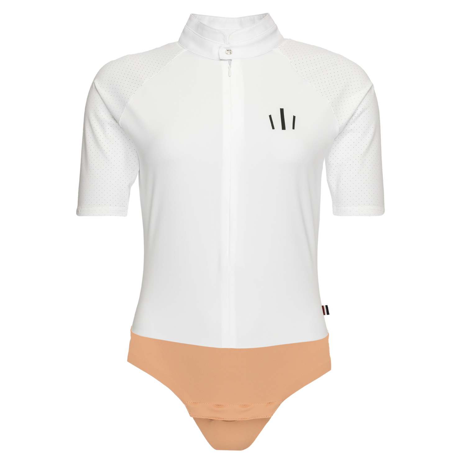 Kingsland Show Bodystocking KLjess Ladies Short Sleeve, Color: White, Size: S