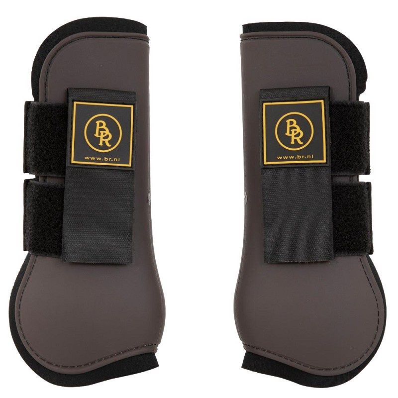 BR Tendon Protectors Event (Brown/Green/Yellow), Color: Java, Size: Pony