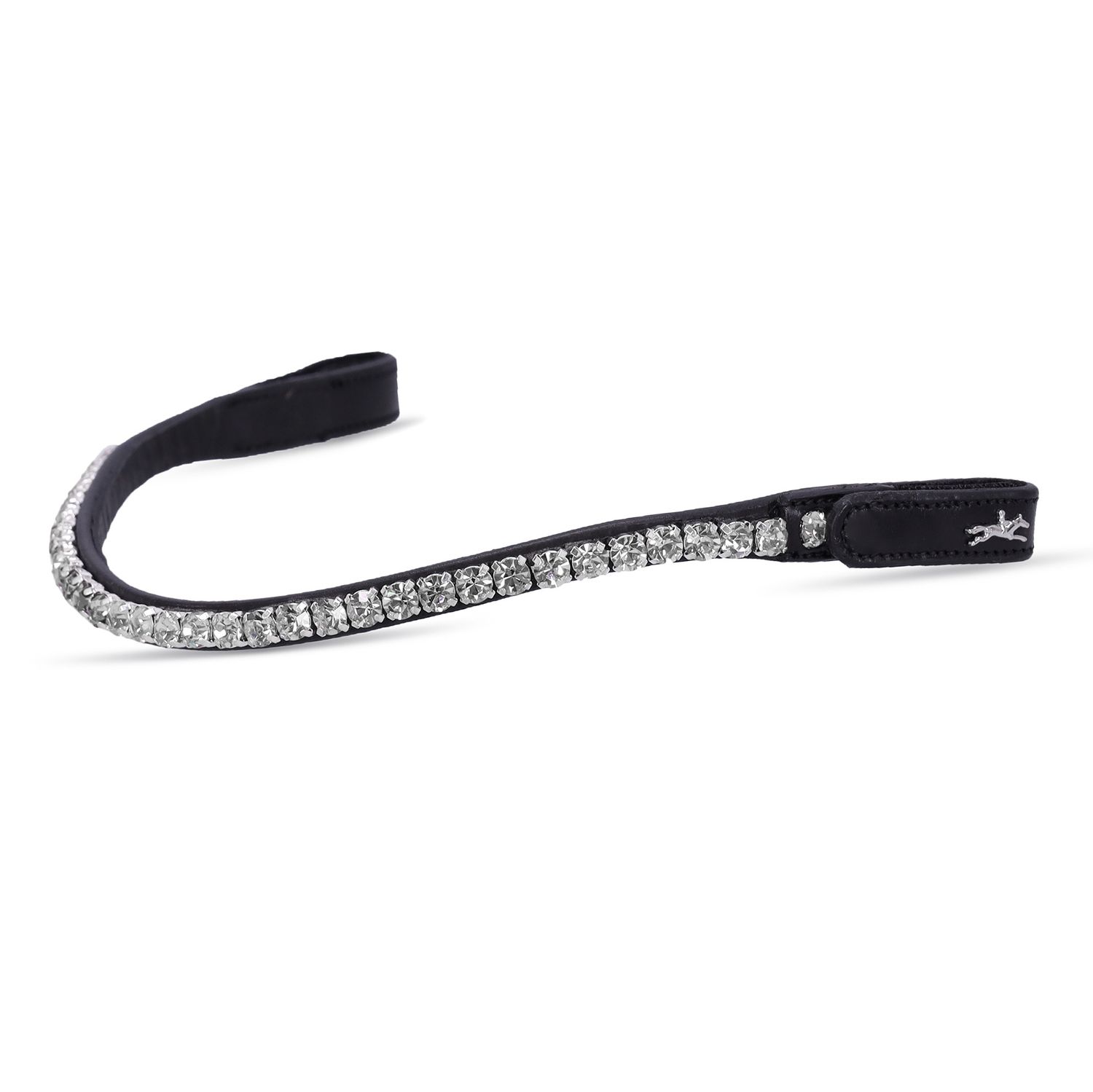 Schockemöhle Front Strap Siena, Color: Black/Crystal, Size: Full