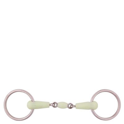 BR Double Jointed Water Snaffle Apple Mouth