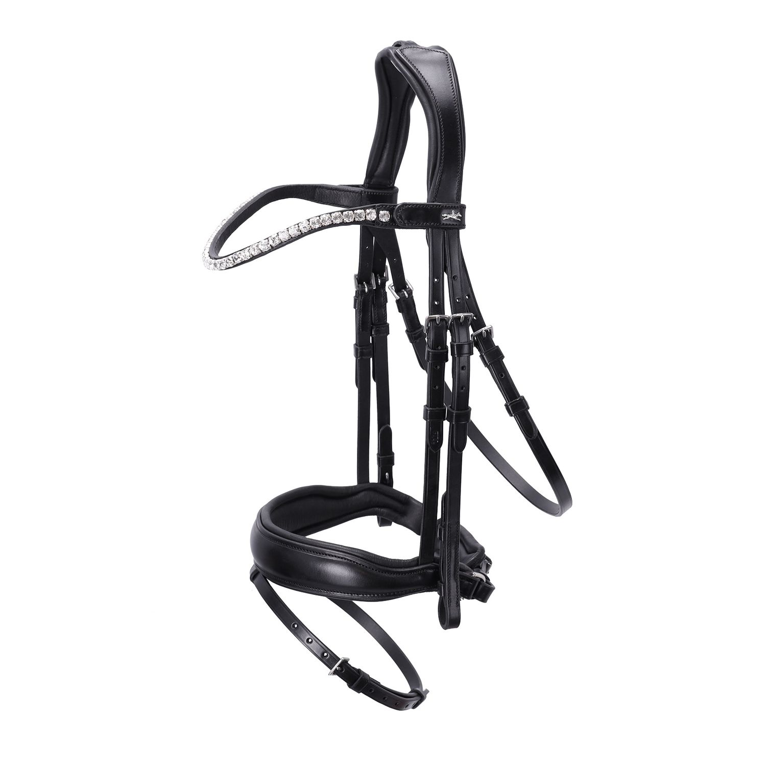 Schockemöhle Bridle Siena, Color: Black/Patent/Grey, Size: Full
