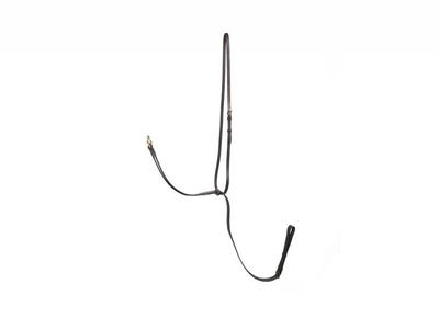LJ Leathers Martingale; Brass buckles