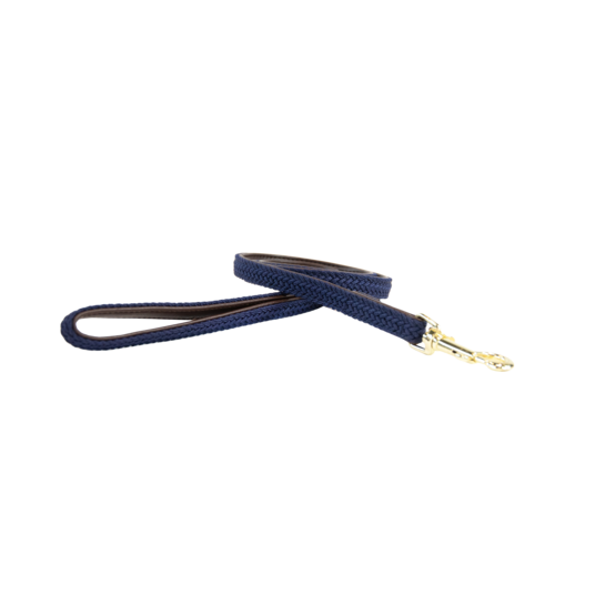 Kentucky Braided Nylon Dog Leash, Color: Navy, Size: 120cm