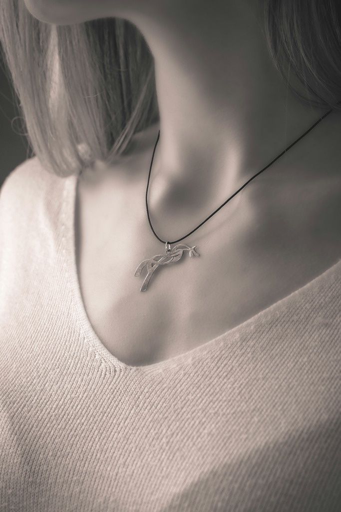 Penelope &quot;Equestrian&quot; Necklace, Color: Silver