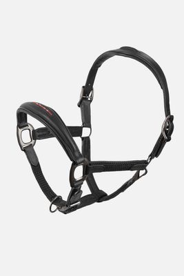 Leather Headcollar Utility, Color: Black, Size: Full