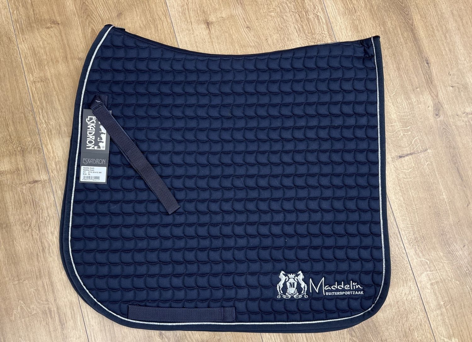 Eskadron Saddle Pad Maddelin, Color: Navy/Silver, Size: Dressage - Pony