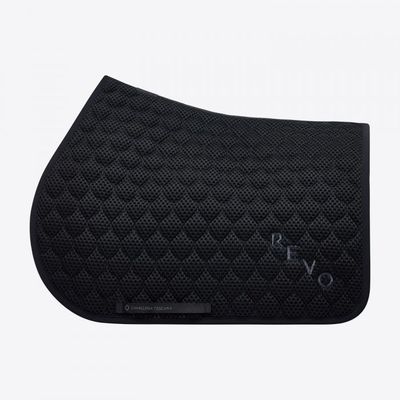 Bi-Color Revo Jumping Saddle Pad, Color: Black/Grey, Size: Full