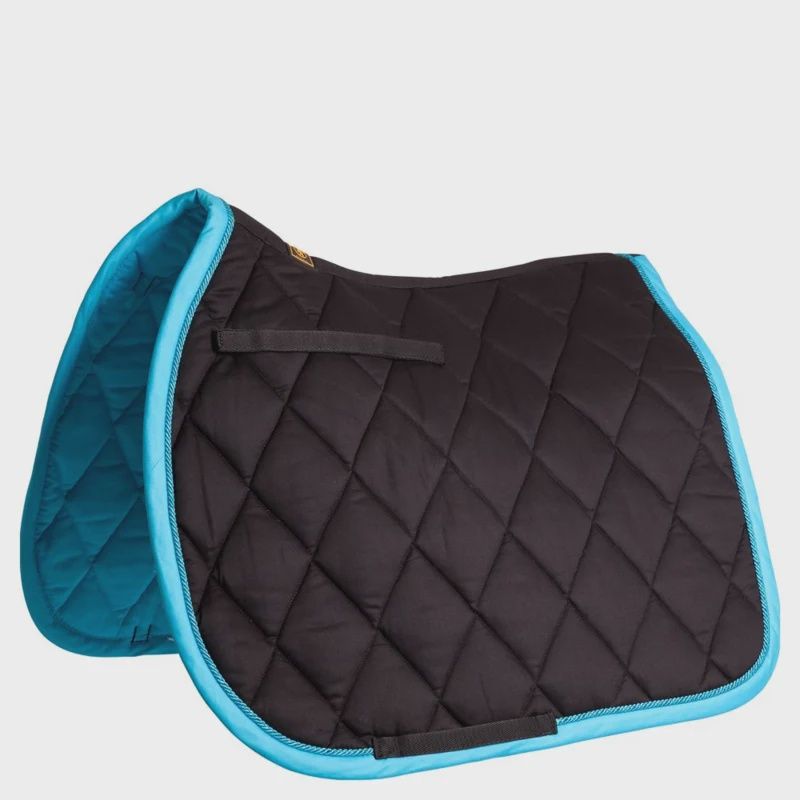 BR Saddle Pad Event Cooldry Basic Colors, Color: Flash Black, Size: Dressage - Full