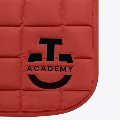 Cavalleria Toscana CT Academy Quilted Zadeldek, Color: Red (3D00), Type: Jump, Maat: Full