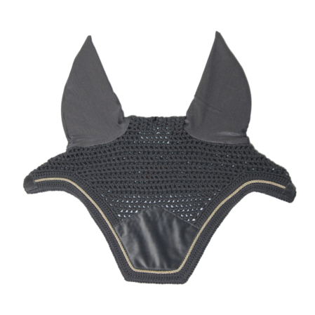 Kentucky Ear Net Wellington Velvet Basic, Color: Grey, Size: Full