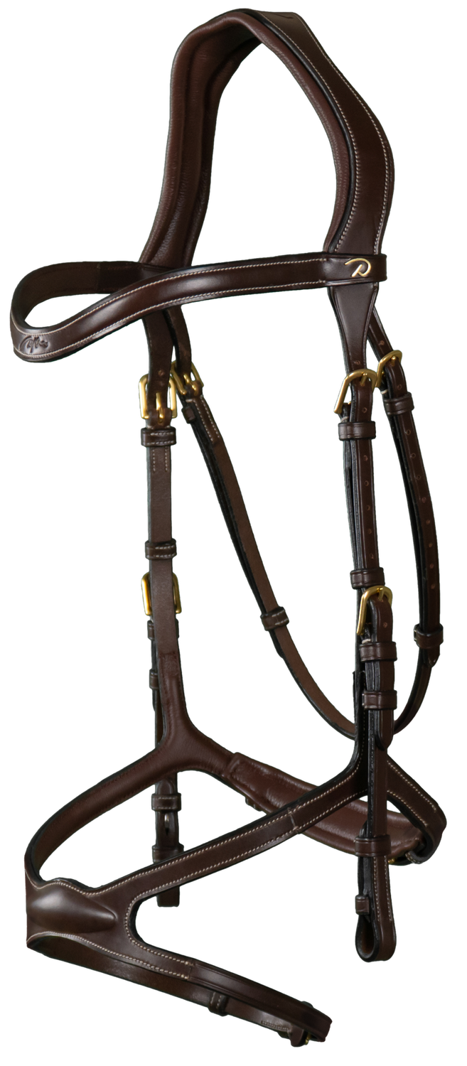 Dy&#39;on X-Fit Bridle D-Collection, Color: Brown, Size: Full