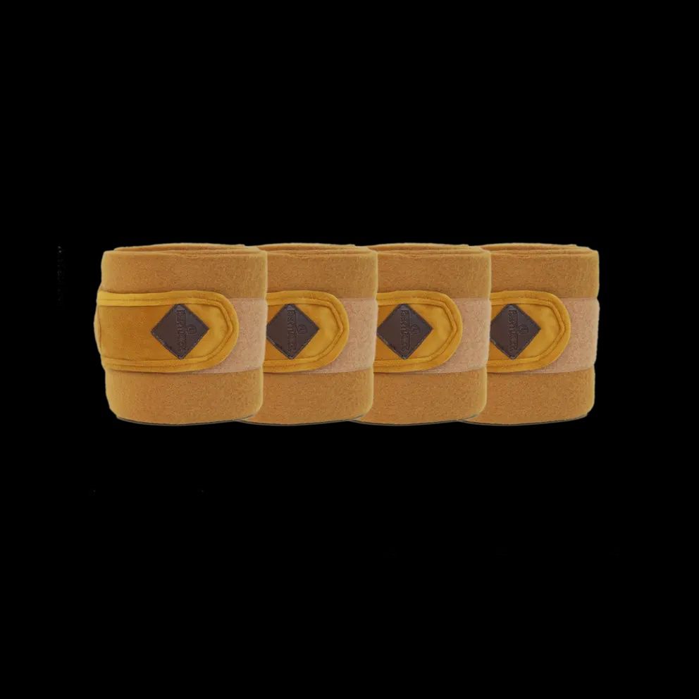 Kentucky Polar fleece Polos Velvet, Color: Mustard