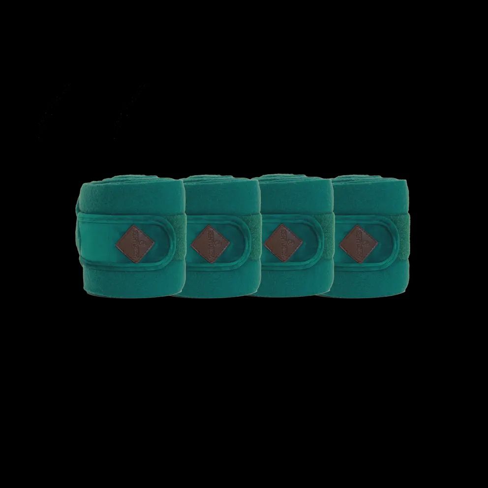 Kentucky Polar fleece Polos Velvet, Color: Donkergroen