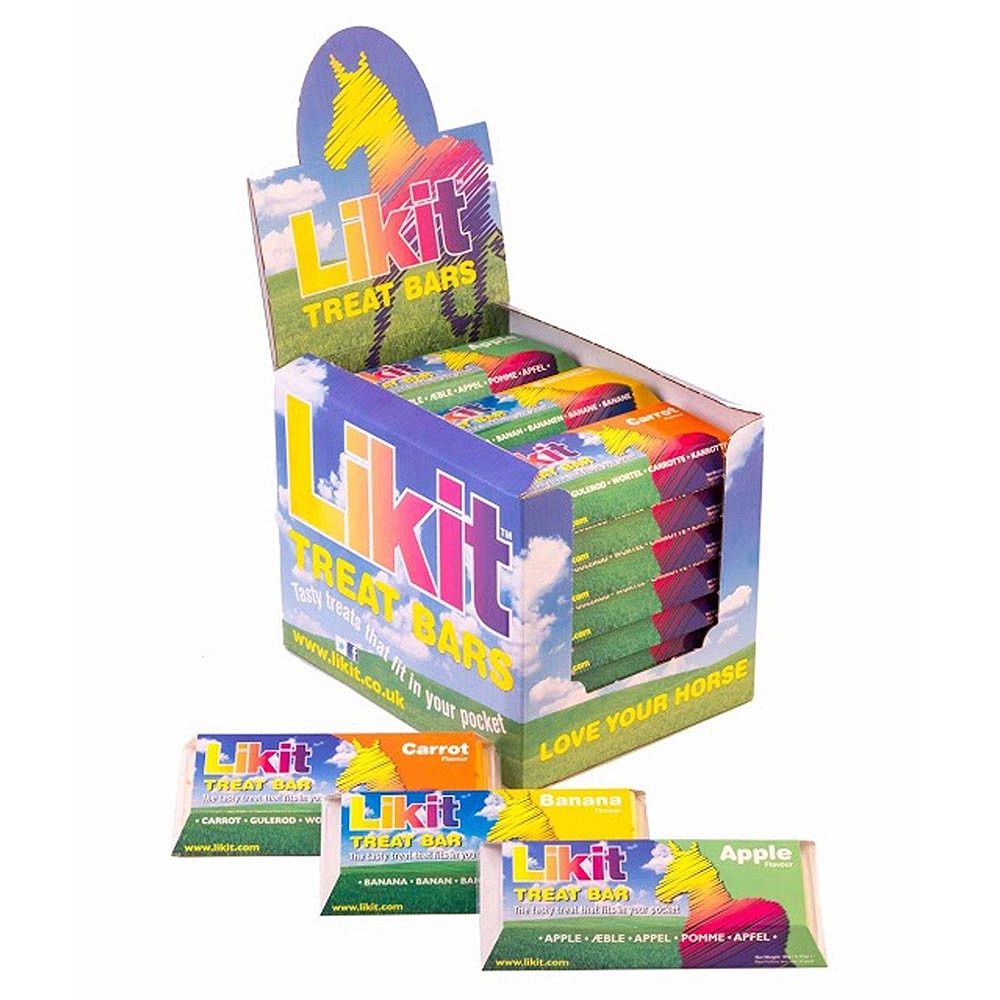 Likit Horse Bar Treat Bar, Color: Banana