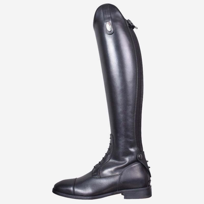 DeNiro Tricolore Amabile 02 Glatt, Color: Black, Size: 39 MC XXL, Detail: Veters