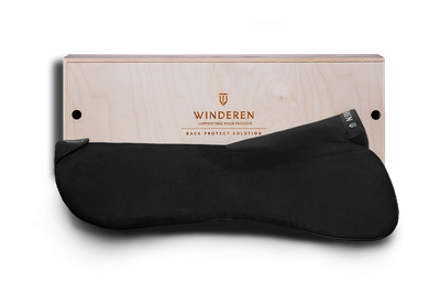 Winderen Zadelonderlegger Pony, Kleur: Coal, Dikte: Comfort (18mm), Maat: 15&quot; (zadel 14.5&quot; tot 15.5&quot;)