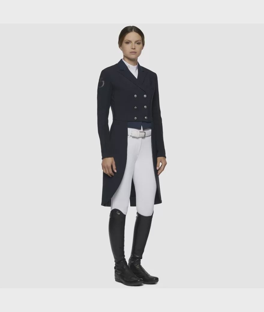 Cavalleria Toscana Women&#39;s Long Tailcoat, Color: Navy, Size: S