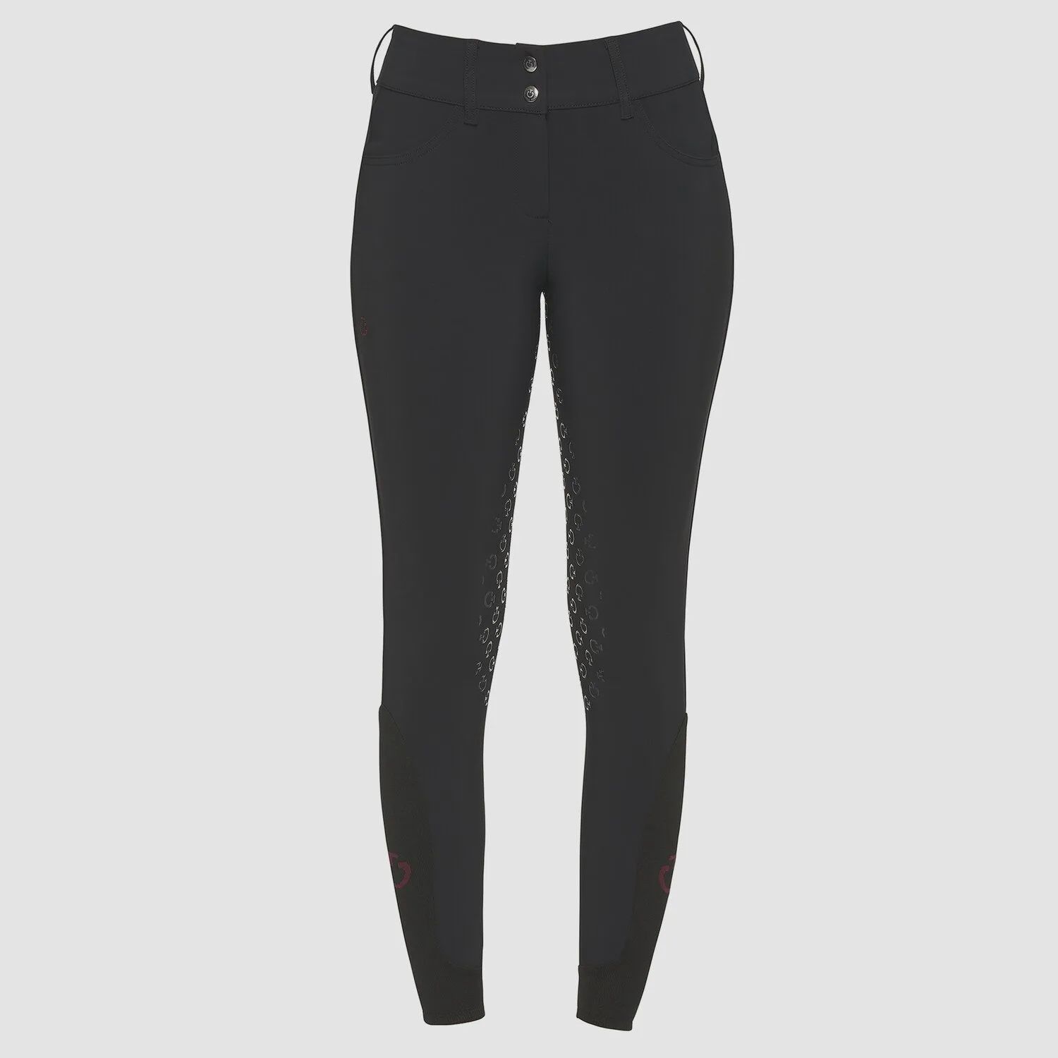 Cavalleria Toscana Women&#39;s Breeches Full Grip, Color: Zwart, Size: XS