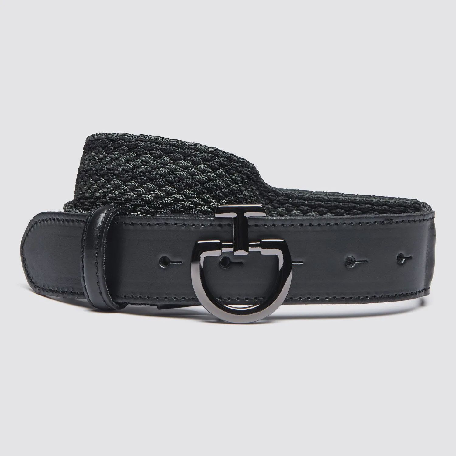 Cavalleria Toscana Women&#39;s Elastic Belt, Color: Grijs, Size: S