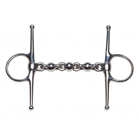 Feeling Waterford Gag Snaffle, Dikte: 18mm, Size: 13.5cm