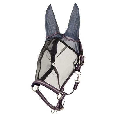 BR Fly Mask Halter Navy Sky
