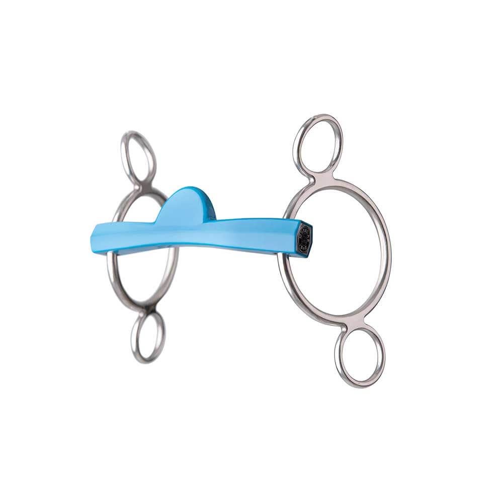 Metalab 3-Ring Flexi Bit Tongue Arch, Detail: Flexible (Turqouise), Size: 13.5cm
