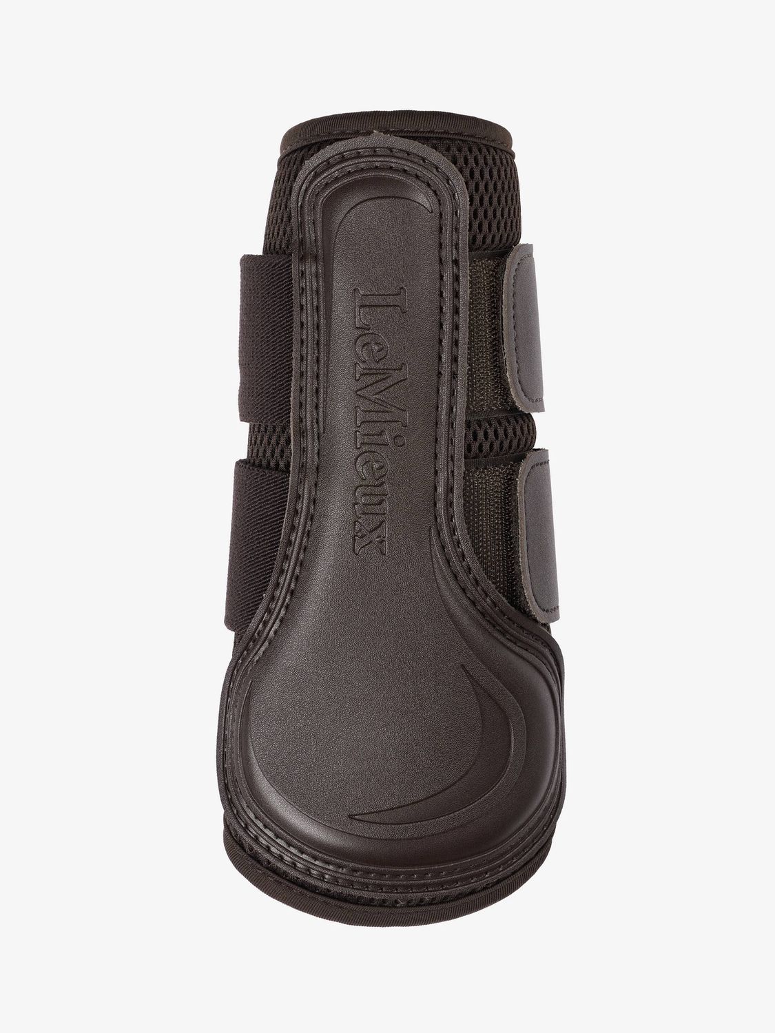 LeMieux Mesh Tendon Boots, Color: Brown, Size: L