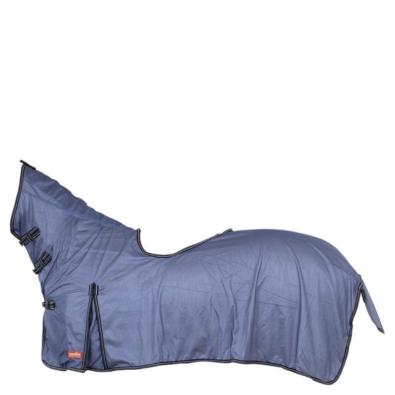 Premiere Fly Rug With Fixed Neck &amp; Saddle Opening, Color: Coastal, Size: 145/195/6.6