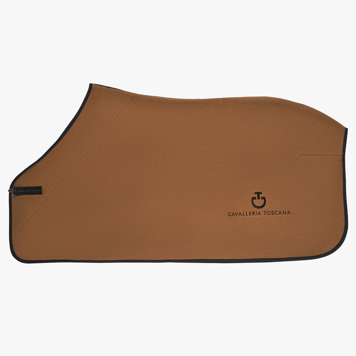 Cavalleria Toscana Tech Wool Horse Blanket, Size: 145/195/6.6, Color: Camel