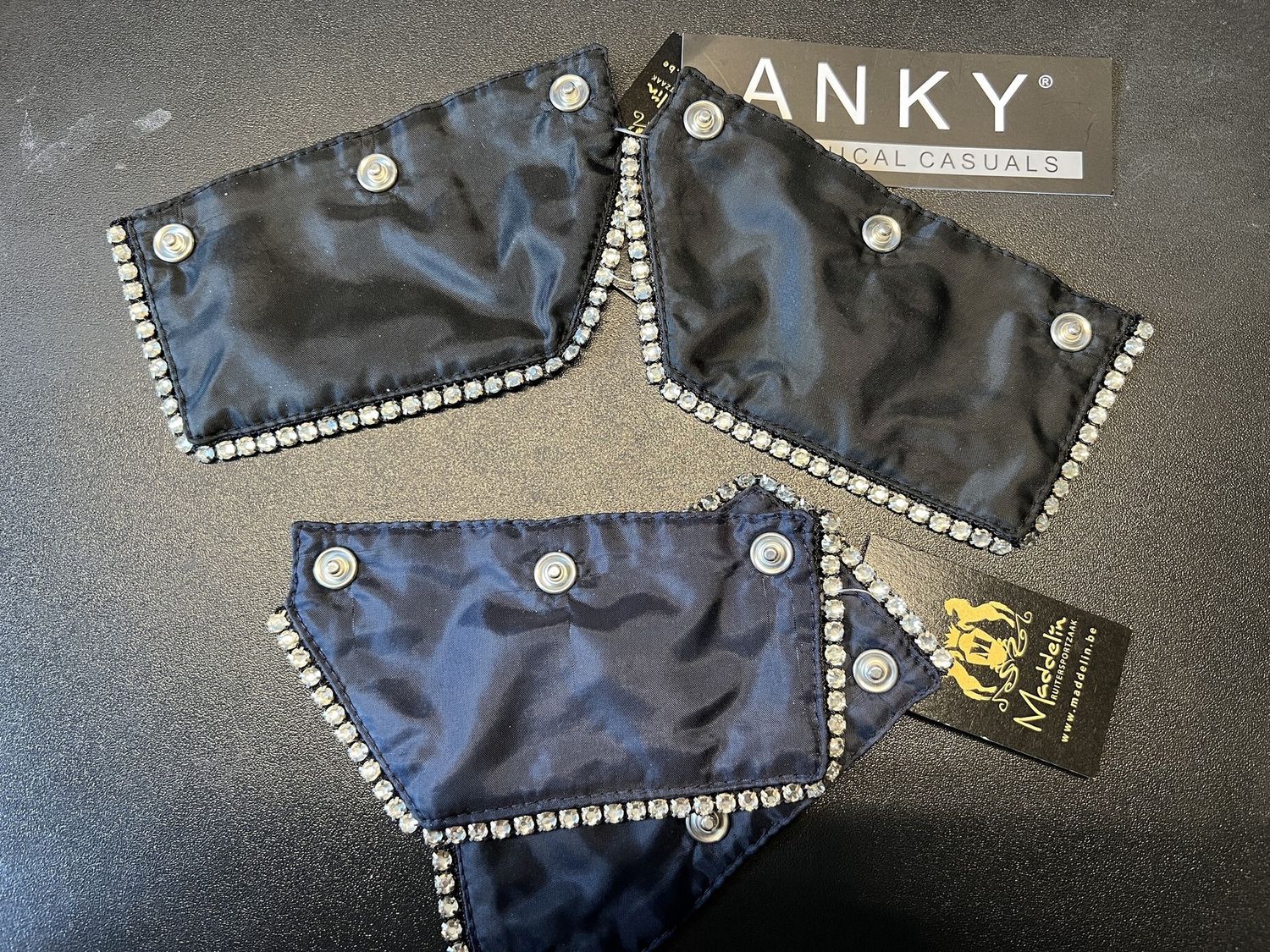 Anky Tailcoat Flaps, Color: Black/Stones