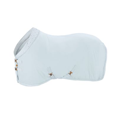 Eskadron Sweat Horse Blanket Velvet Crystal Platinum 23 Powder Blue