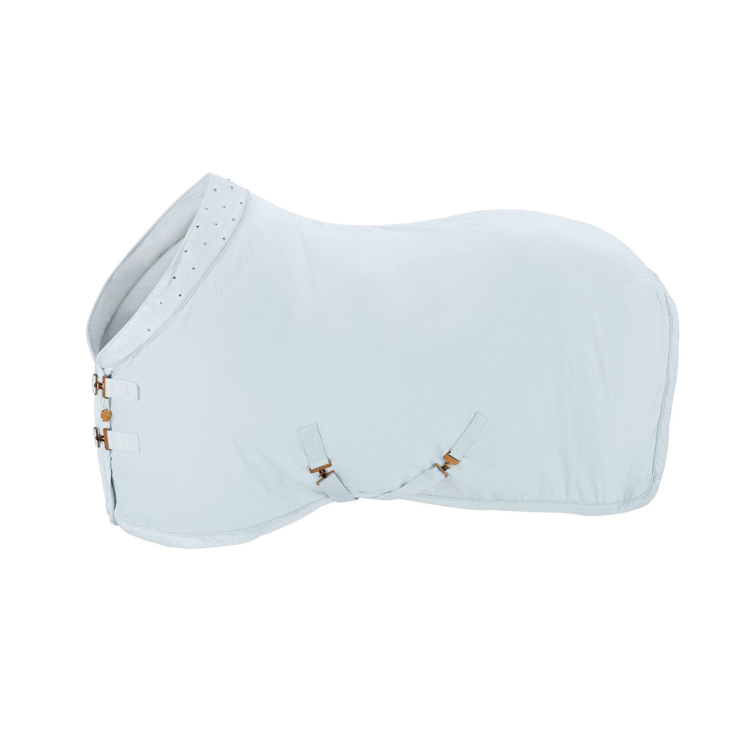 Eskadron Sweat Horse Blanket Velvet Crystal Platinum 23 Powder Blue, Size: 155/205/6.9