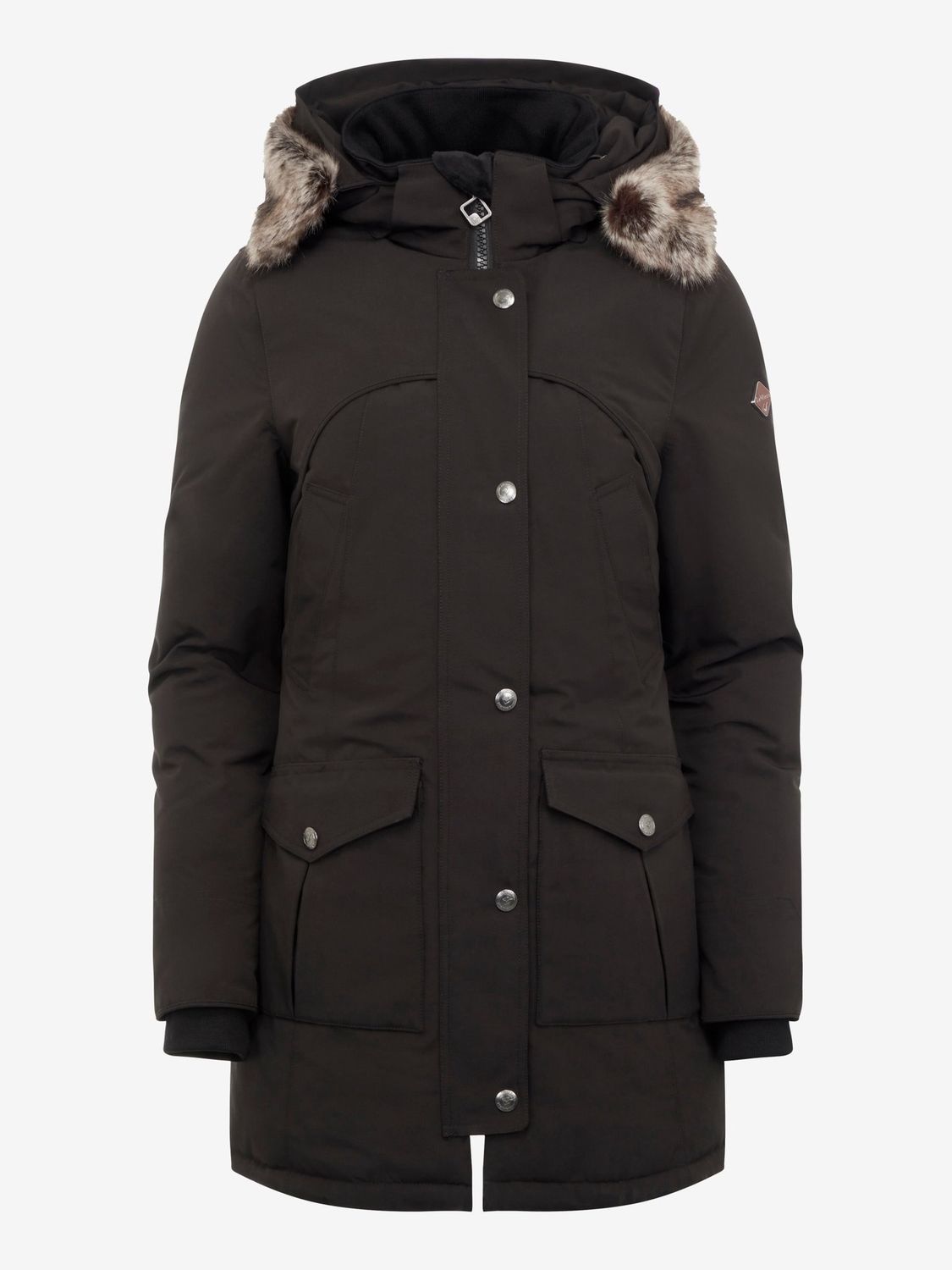 LeMieux Storm Coat Winter Coat, Color: Black, Size: 3XL