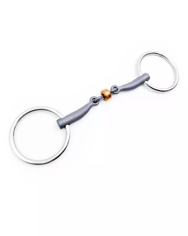 Fager Stephanie Titanium Underlay Strap, Detail: Losse ringen, Size: 14cm