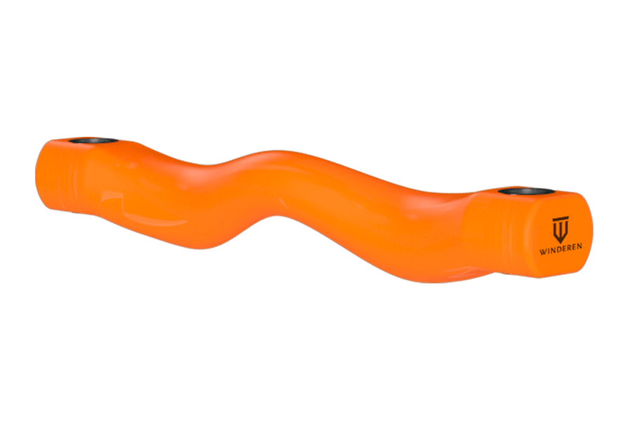 Winderen Rute mit Zungenbogen, Color: Orange, Size: 12.5cm