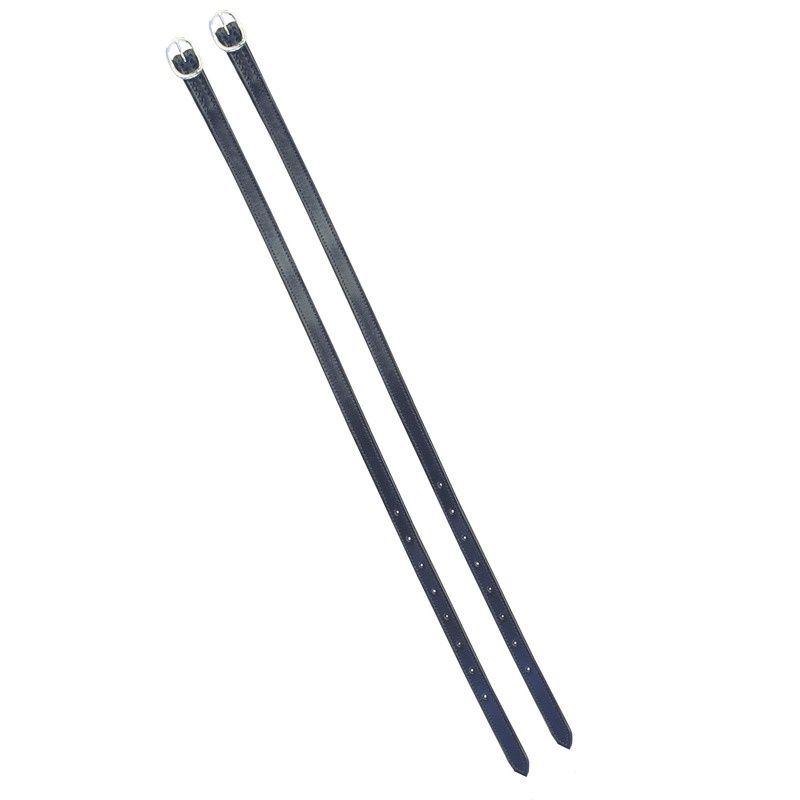 Euroriding Spur Straps ER-106, Color: Black