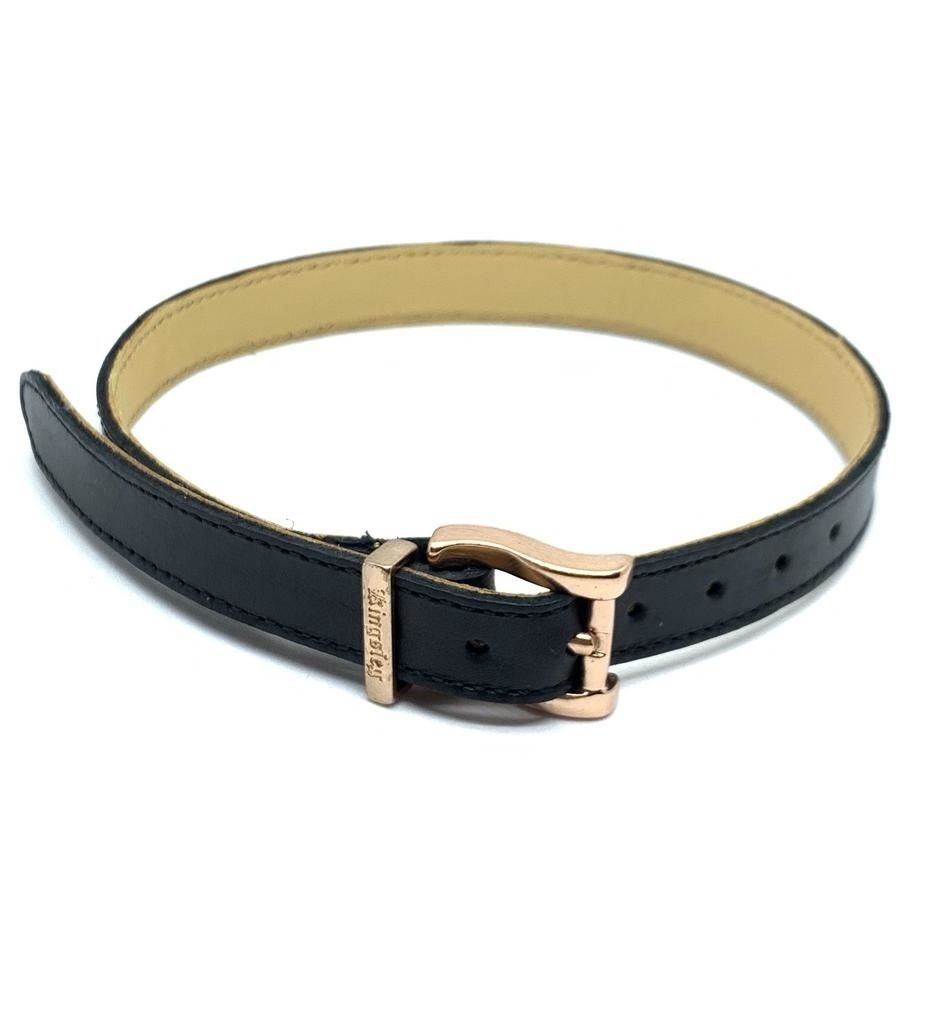 Kingsley Straps, Color: Roma Black, Size: Rose Gespen
