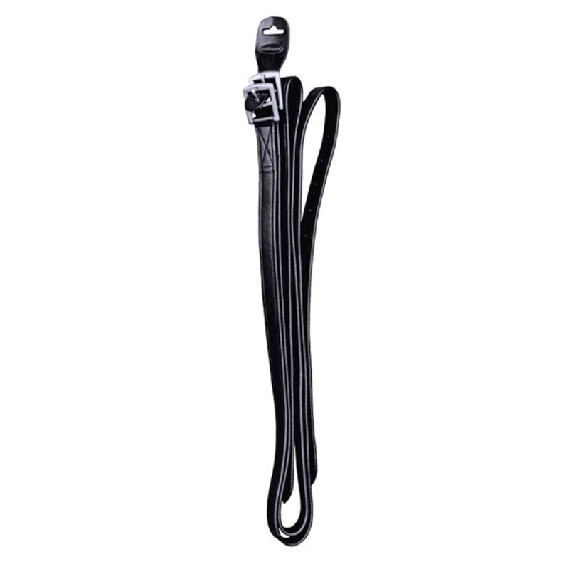 Euroriding Soft Stirrup Leather, Color: Black, Size: 135cm