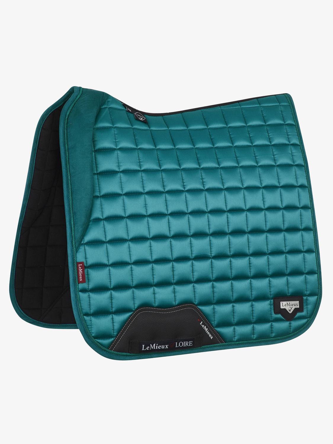 LeMieux Saddle Pad Loire Memory Dressage Square, Color: Pecock, Size: Dressage - Full