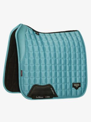 Loire Memory Dressage Square, Color: Azure, Size: Dressage - Full