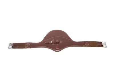 LJ Leathers Girth Leather with belly flap