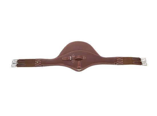 LJ Leathers Single Leather with Belly Flap