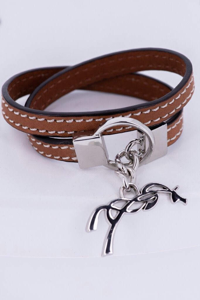 Penelope Signature Bracelet, Color: Cognac, Size: S