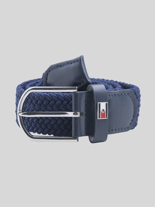 Tommy Hilfiger Equestrian San Jose Stretch Gevlochten Riem, Color: Desert Sky, Size: 90-100cm