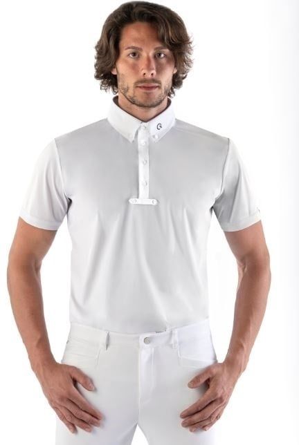 Ego7 Competition Shirt Men, Color: White, Size: XXL