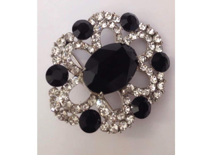 SD Stock Pin Pierre, Color: Black Silver